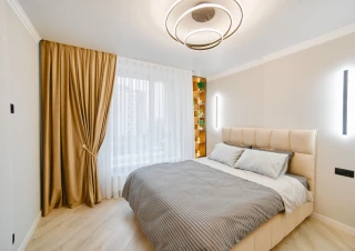 Bloc Nou. Volare Tur. Apartament cu 2 camere + living. Euroreparatie!!!